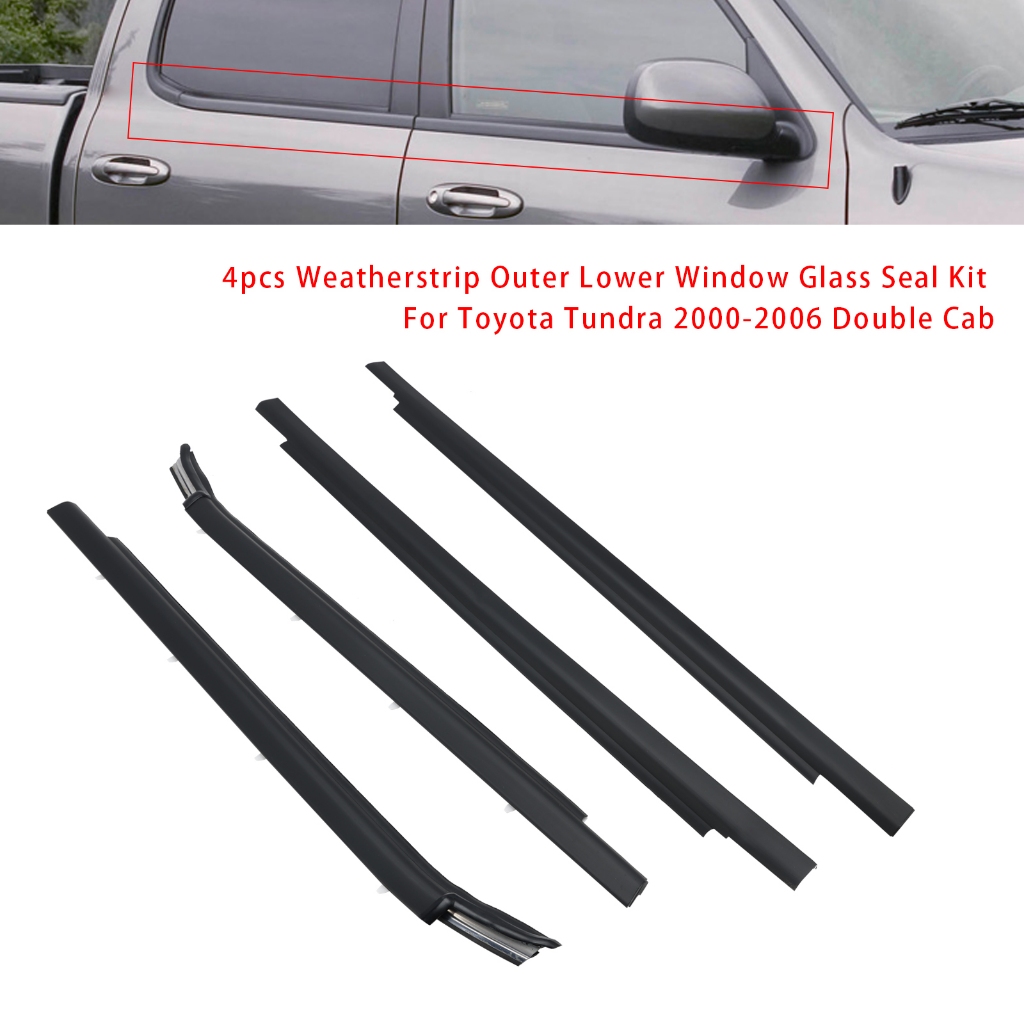 Toyota Tundra 2000-2006 4pcs車窗壓條-極限超快感