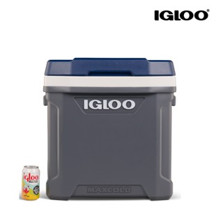 IGLOO MAXCOLD 系列五日鮮 62QT(58L) 拉桿冰桶 34962 / 保鮮 保冷 保冰 生鮮購物 烤肉
