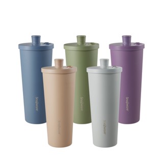 (配件)【康寧 Snapware】鋅light輕瓷保溫保冰跳跳吸管杯850ml