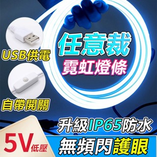 🔥免運🔥LED霓虹燈條 矽膠燈條 矽膠燈條 防水燈條 氛圍燈條 LED軟條燈帶 DIY燈條 usb燈條