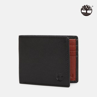 Timberland 男款黑色羊皮皮夾|A2MN4001
