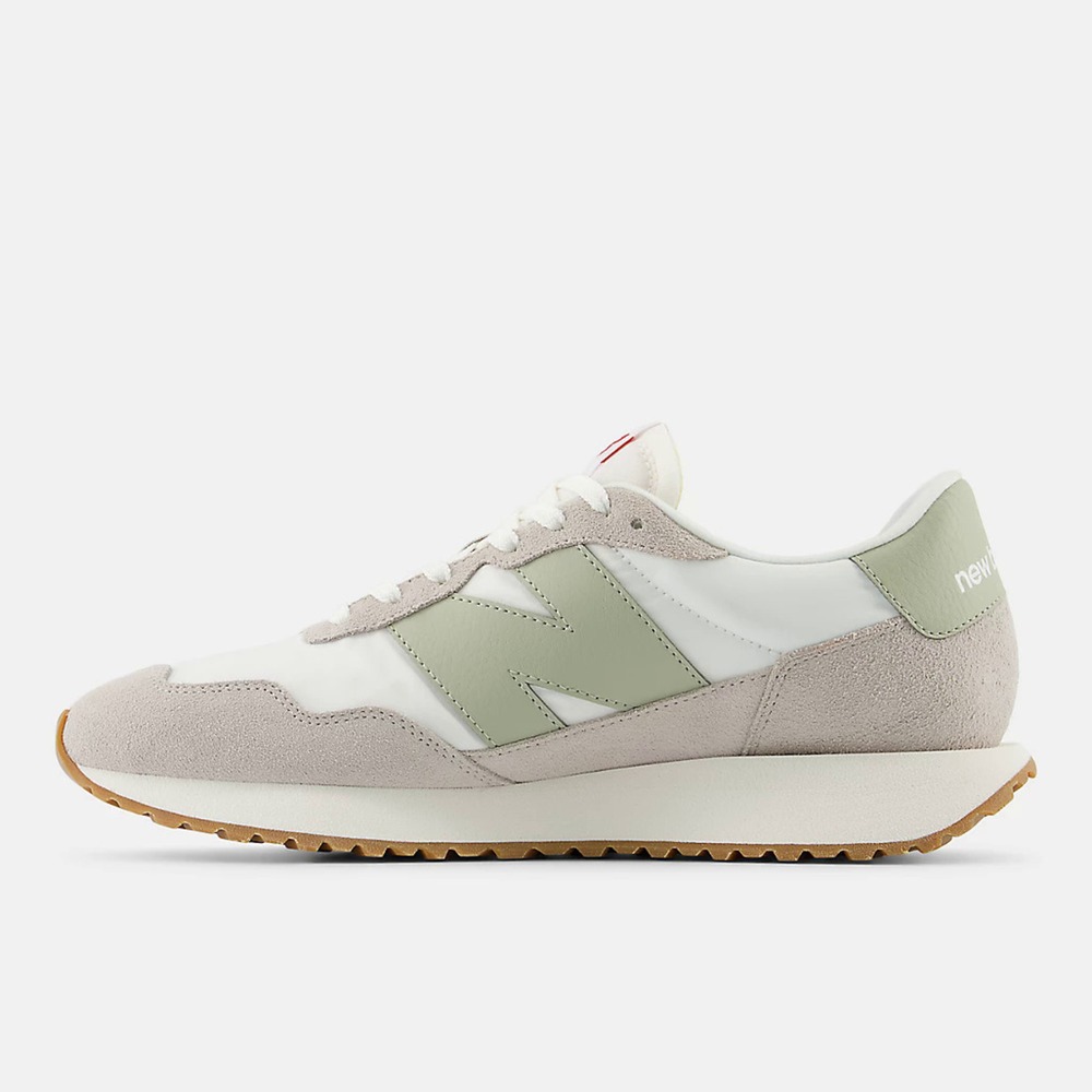New Balance 男女 休閒鞋 運動復古 NB 237 灰綠 D楦-MS237CQ