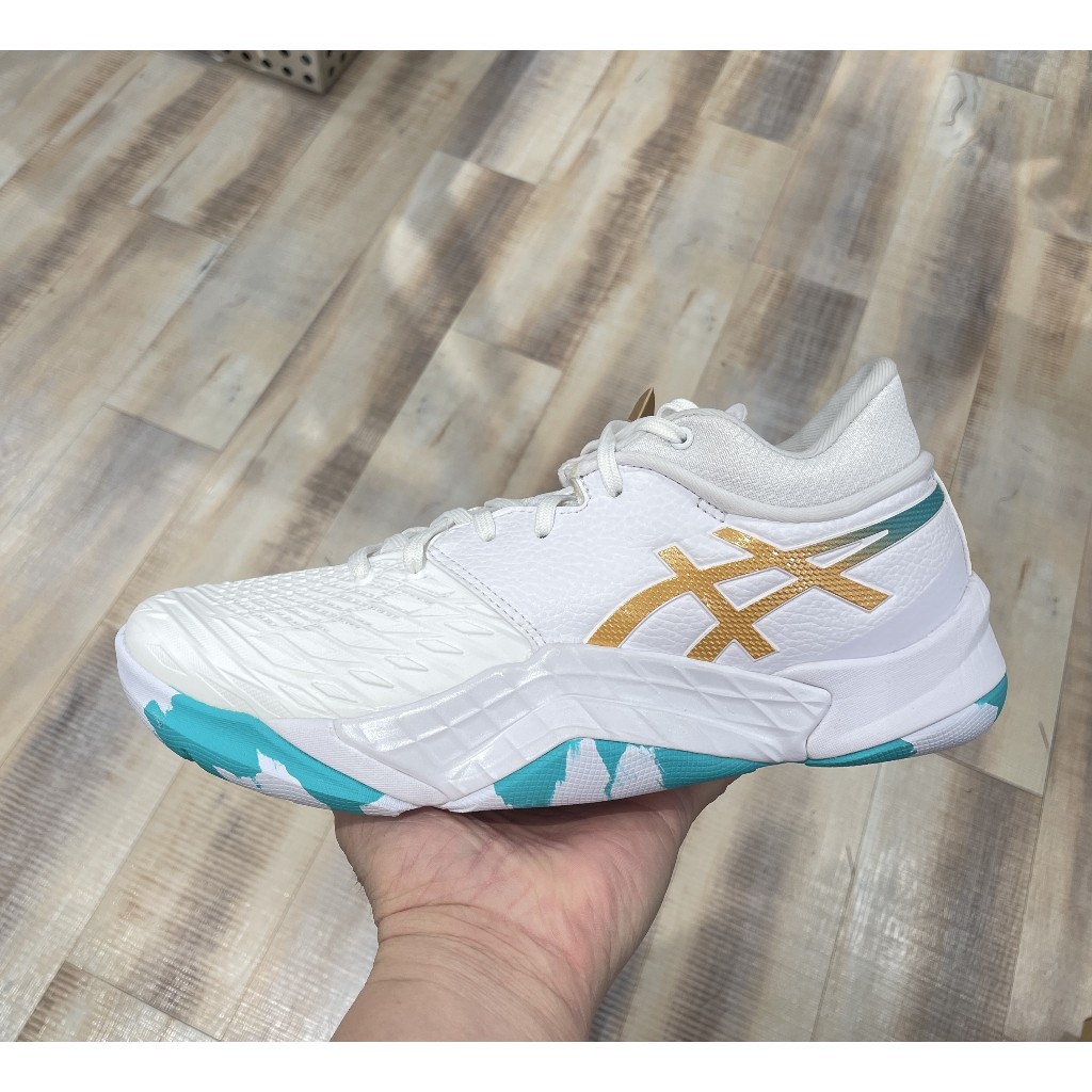 【BOBO】ASICS UNPRE ARS 白黃綠 籃球鞋男 1063A056-101