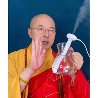 海濤法師推 送神水咒小貼紙 安全自動斷電 全配附盒 Jisulife幾素甜甜圈加濕器 噴霧水氧機 正牌公司貨+線+四濾蕊
