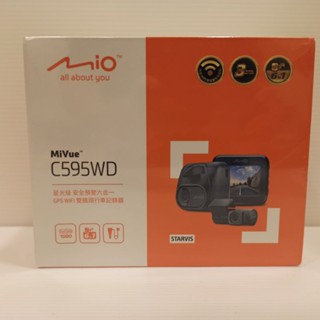 Mio MiVue C595WD 星光級 安全預警六合一 GPS WIFI雙鏡頭行車記錄器