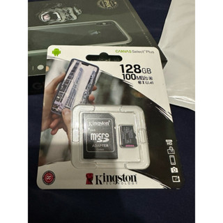 金士頓Kingston Canvas Select Plus microSD 手機記憶卡(128G)
