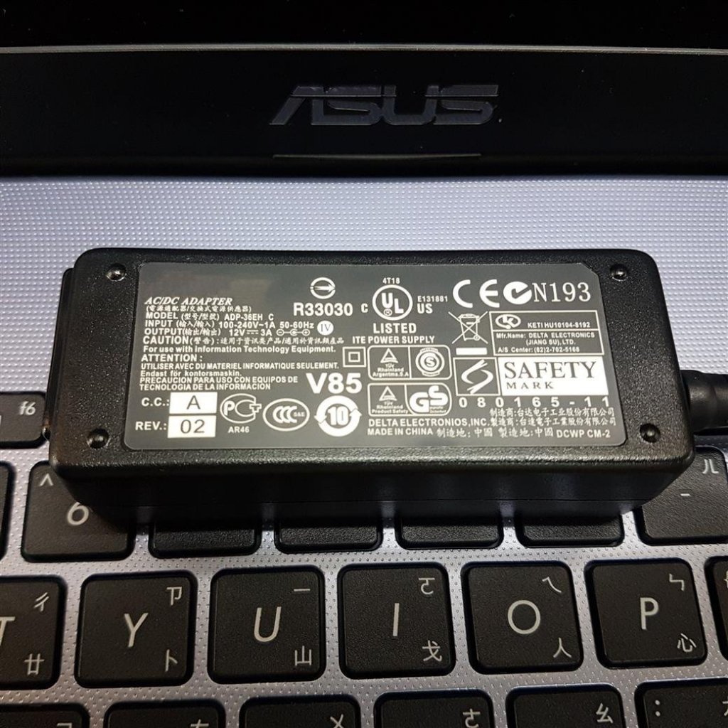 華碩 ASUS 36W 副廠變壓器 ADP-36EH 充電器 孔徑 4.8*1.7mm 電源線 充電線 EPC 1000