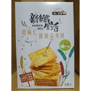 統一生機 新纖生活 亞麻仁新纖蕎麥餅 75g