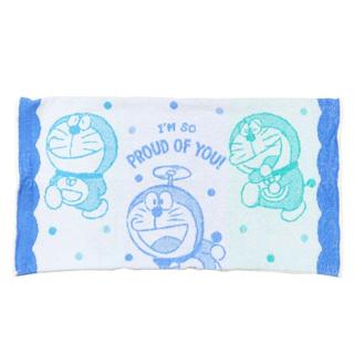日本正版ドラえもん I'm Doraemon哆啦A夢小叮噹 Ag 防臭伸縮素材彈性棉質毛巾布 枕頭套