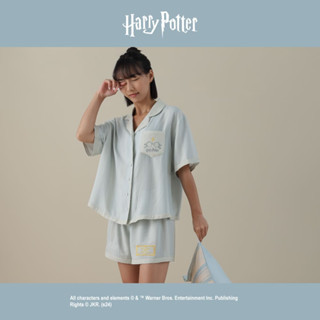 【飛航模飾】哈利波特授權 100%嫘縈 短袖睡衣套裝 居家服