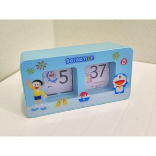 全新絕版 Doraemon 哆啦A夢 全綵翻頁鐘 限量 711聯名商品 小叮噹 擺飾 卡通