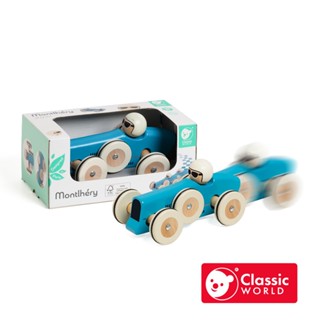 【德國 classic world 客來喜經典木玩】蒙特勒裡競速賽車/模型汽車