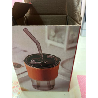 隨行玻璃杯 咖啡杯 環保杯 杯子 耐熱玻璃 星巴克吸管杯 防漏吸管杯 代蓋玻璃杯 水杯 車載隨行杯 竹節杯