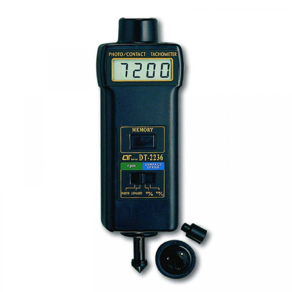 《LUTRON》非接觸/接觸式轉速計 DT-2236 Tachometer