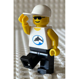 LEGO樂高 二手 絕版 海灘系列 6556 救生員 潛水員 經典人偶