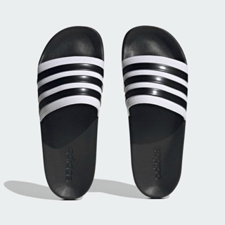 Adidas Adilette Shower 男女 涼拖鞋 運動 休閒 白黑 GZ9508