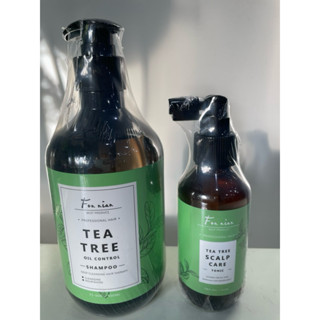 【日青日青雜貨店】✨茶樹植萃洗髮精500ml+ 茶樹植萃頭皮調理液150ml✨ 鎮定舒緩收斂預防頭皮老化洗後潔淨清爽