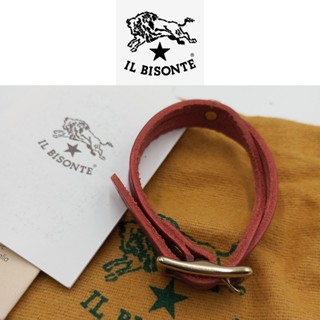 二手真品 IL BISONTE *狀況良好* 真皮手環 03062401 X017