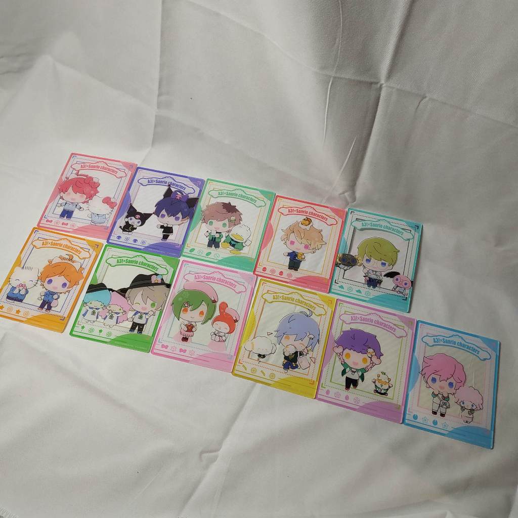 A3! 滿開劇場 三麗鷗合作 壓克力板 春組 夏組 現貨 【H2407024】