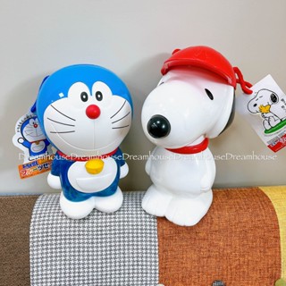 日本帶回 史努比 哆啦a夢 snoopy Doraemon 造型果凍桶 存錢筒 水果果凍禮盒 造型存錢筒 造型撲滿