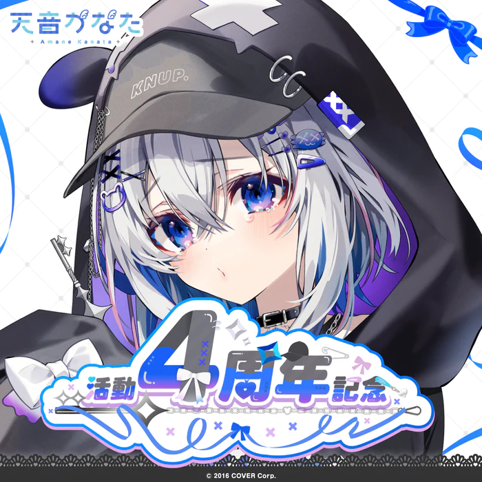 DD小舖 現貨 免運 Hololive 天音かなた 天音彼方 kanata PP天 周年紀念 親簽名片 T恤 帽子 項鍊