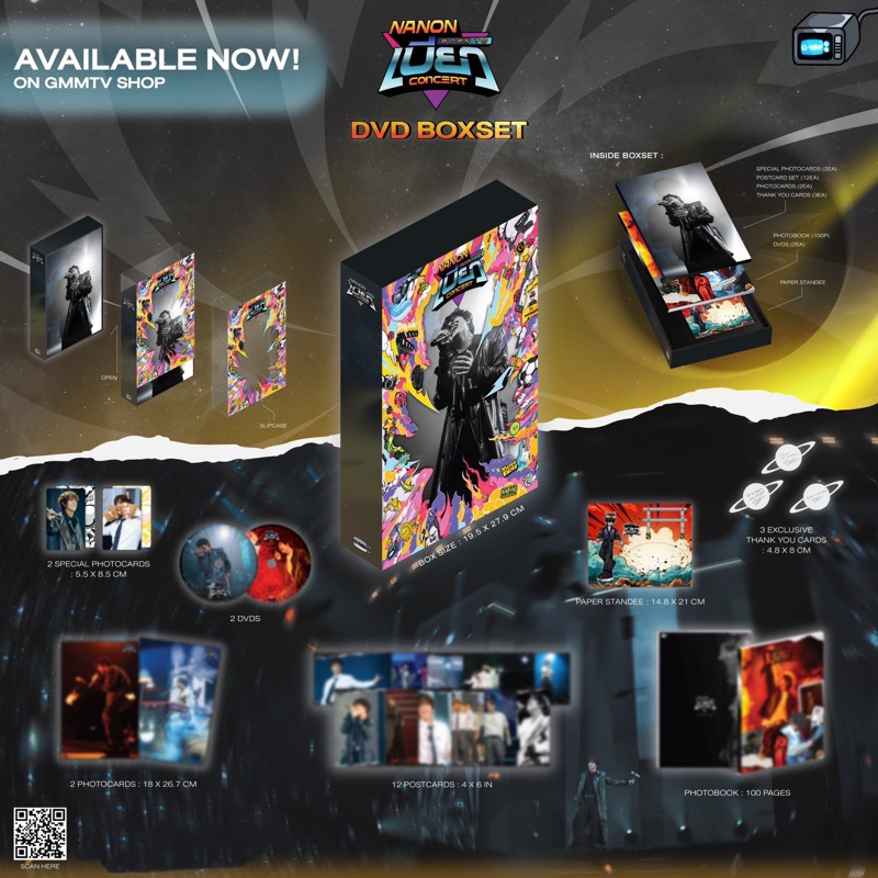 私訊詢價預購🔥官方現貨｜泰星NANON BORN TO เบียว CONCERT DVD組