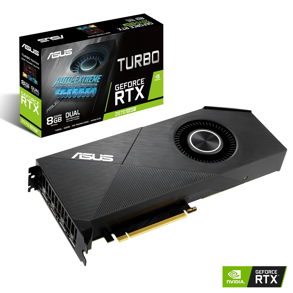 二手 ASUS Turbo GeForce RTX 2070 SUPER 8G EVO 顯示卡   ****可議價***