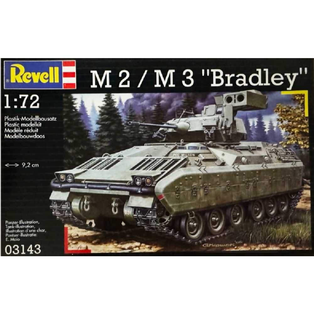 Revell 1/72 U.S. M2 / M3 Bradley 美國M2 / M3布雷德利裝甲車 (03143)