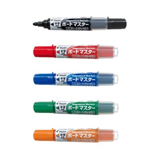 PILOT 百樂 可換卡水白板筆-中字 2.3mm WMBM-12L(橘/黑/藍/綠/紅)/WMBM-25J(黑/紅)