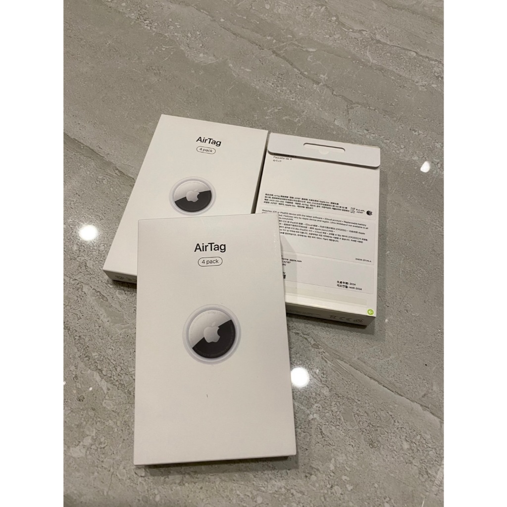 ✨每天出貨✨Apple AirTag 4 PACK 全新原廠四入裝拆售 單顆賣 原廠台灣公司貨