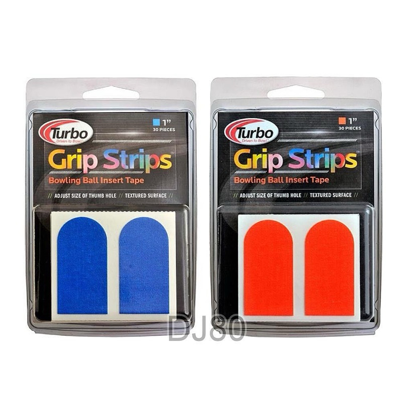 美國Turbo Grip Strips  Tape 布面指洞片30片組 (1英吋-盒裝)