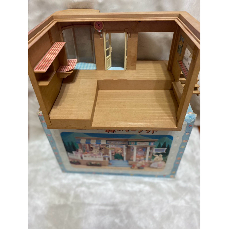 森林家族二手早期絕版鄉村超市有盒⭕️下單前請看商品說明