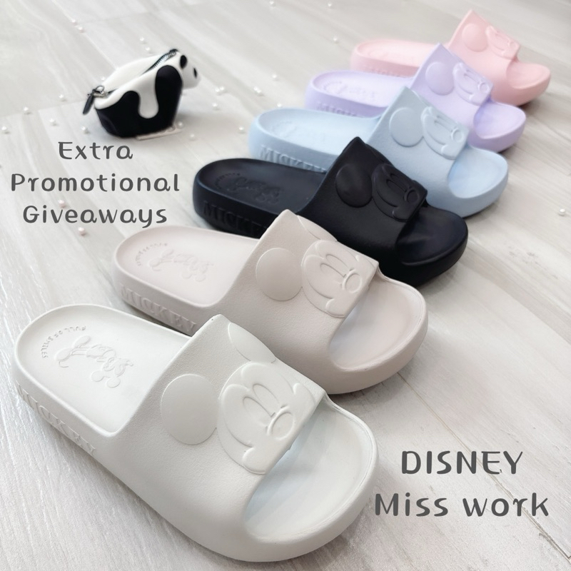 送迪士尼六色蠟筆🔥 迪士尼拖鞋  Disney 拖鞋 2D立體迪士尼拖鞋 米奇拖鞋  防水 止滑 耐磨 米妮拖鞋