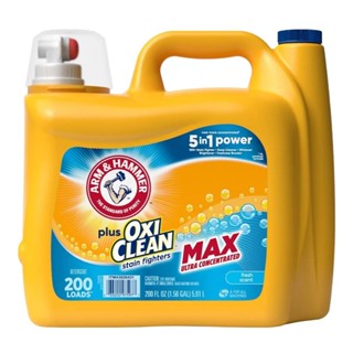 【小麗元推薦】美國 ARM & HAMMER 強效濃縮洗衣精 新增小蘇打粉 5.91公升 / 200蓋次 超商取貨限1桶
