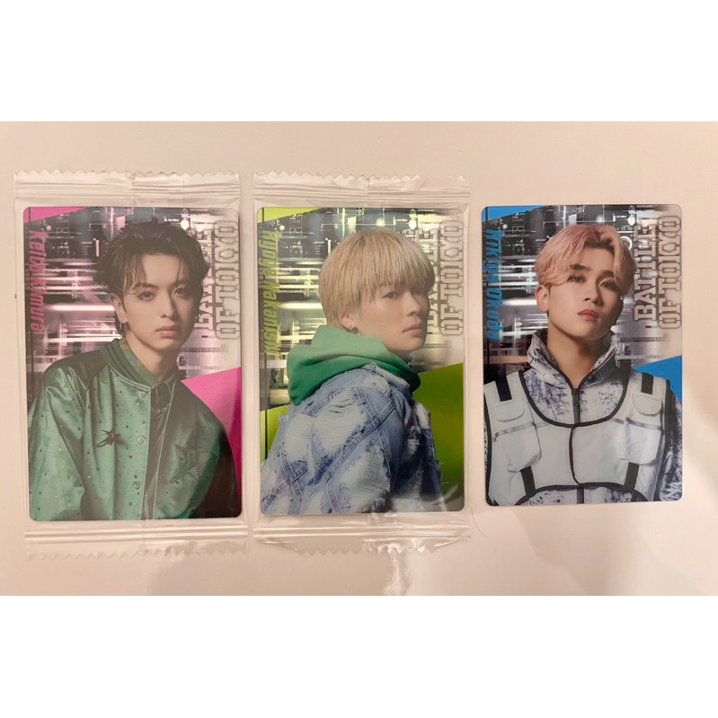 BATTLE OF TOKYO OF Jr-EXILE 卡片食玩卡 _木村慧人 LIKIYA 中西椋雅