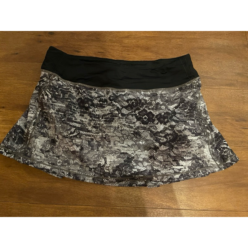 LULULEMON Pace Rival Skirt網球裙高爾夫球裙2 1n 1