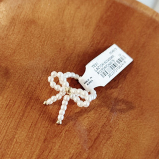 現貨-日本Lattice飾品made in Korea 珍珠蝴蝶戒指組