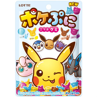 *貪吃熊*日本 LOTTE 樂天 得樂 寶可夢造型軟糖 軟糖 皮卡丘造型軟糖 水果軟糖