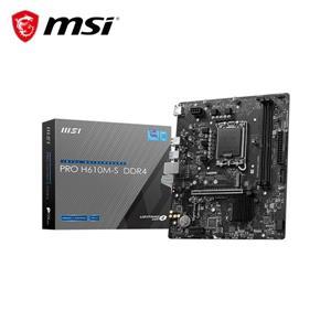 歲末清倉*WIFI *的版MSI PRO H610M - S *WIFI *DDR4 INTEL LGA 1700