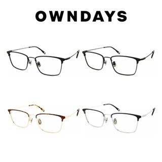 owndays memory metal 高彈性金屬框光學鏡框(mm1008b-0s)