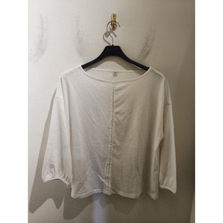 UNIQLO蕾絲七分袖上衣