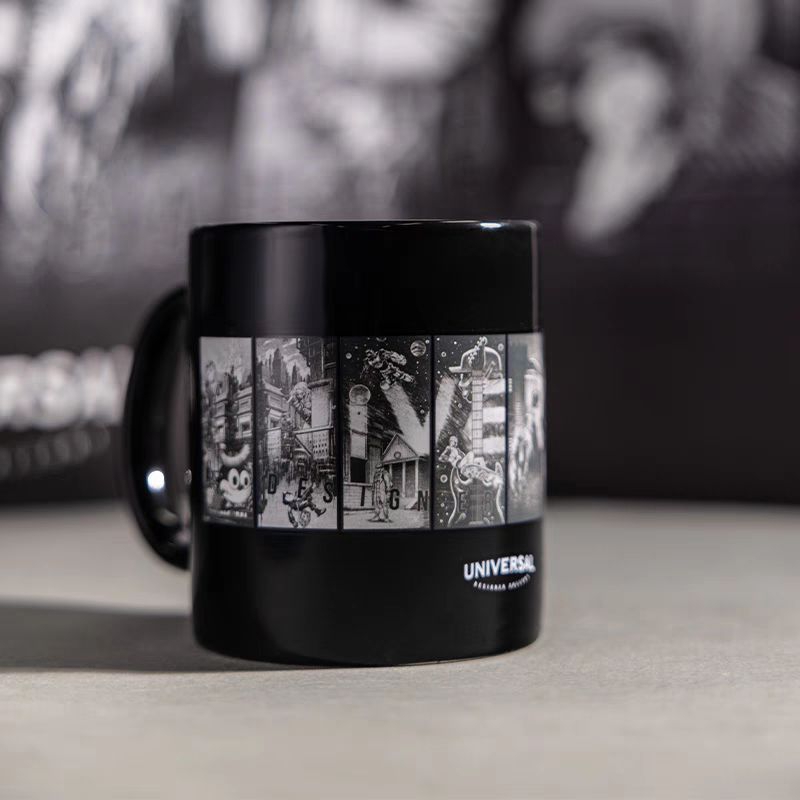 [現貨］正版正品！！<環球>設計師廊選 百年IP菲利貓溫感漸變馬克杯 菲力貓馬克杯 可熱飲 可變色馬克杯 FELIX