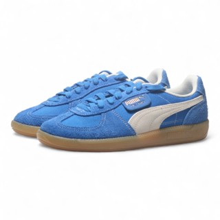 PUMA 休閒鞋 PALERMO VINTAGE 寶藍 麂皮 復古 女 39684101