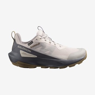 【Salomon】 女 ELIXIR ACTIV Goretex 低筒登山鞋 銀雲/黑灰/棕