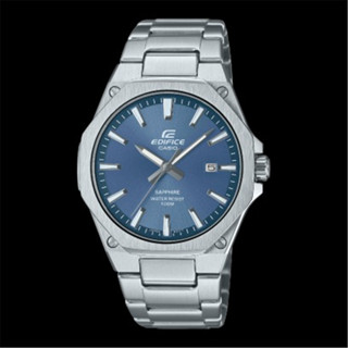 CASIO EDIFICE 卡西歐 輕薄 簡約 藍寶石玻璃鏡面 - 紳士藍 (EFR-S108D-2A) [秀時堂]