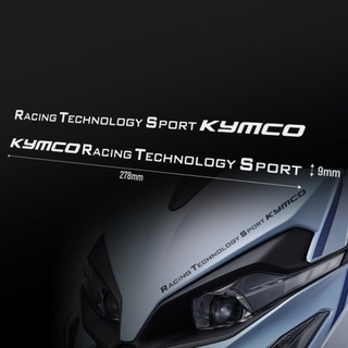 XIII_光陽 RTS135 RTS165 Racing Technology Sport KYMCO 字樣 裝飾 車貼