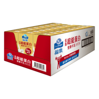 福樂 超能蛋白營養牛乳奶茶口味(箱購) 200mlx24 【家樂福】