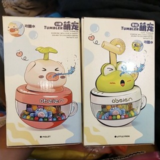 現貨二合一戲水不倒翁洗澡玩具