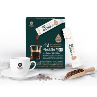*現貨*韓國🇰🇷McNulty Coffee Real濃縮黑咖啡 咖啡 液隨身包15ml