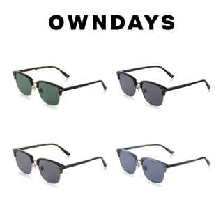 OWNDAYS 個性方形墨鏡 SUN8007J-2S